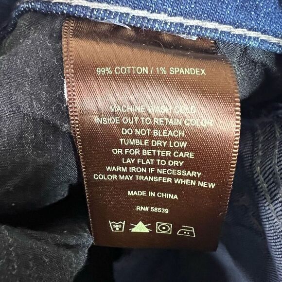 Kut From The Kloth Women's Distressed Jeans Tapered Denim Medium Wash Blue Size - Picture 7 of 8